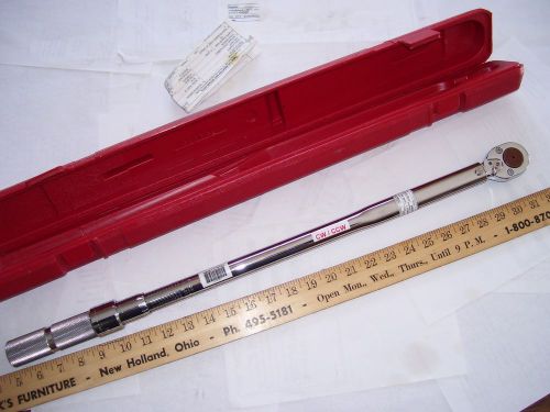 PROTO Torque Wrench 1/2&#034; Drive 50  to  250 FT LB ! 1 LB. INCREMENTS  CW AND CCW
