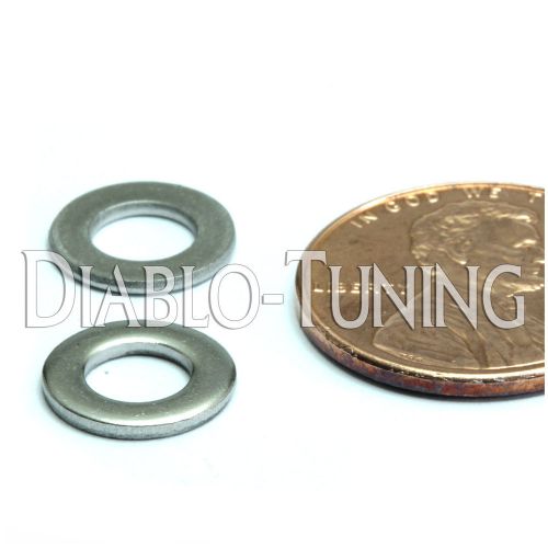 M5 / 5mm - Qty 10 - Metric DIN 125A Flat Washer 18-8 Stainless Steel