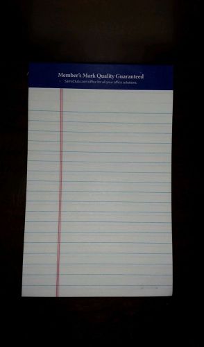 NEW Mini Jr. Writing Legal Pad White Lined FREE US SHIP Positive Rate GLOBAL