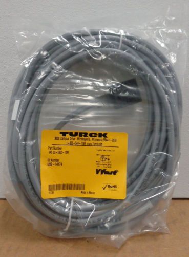 New - Turck VAS 22-E653-10M DIN Valve Plug Cordset
