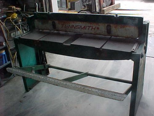 52 x 16 gauge tennsmith jump or stomp  shear, front suport arms for sale
