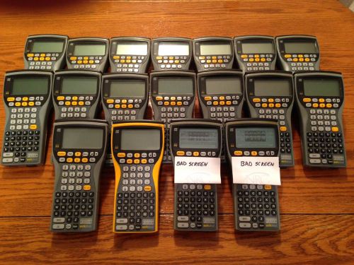 PSION workabout MX 2MB Lot of 18 units with 18 Zoom &amp; US Robotics modems