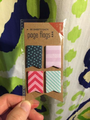 Target Page Flags Filofax Planner