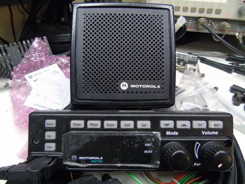 Motorola astro spectra w4 accy group new w4 head, data cable, speaker, &amp; mic for sale