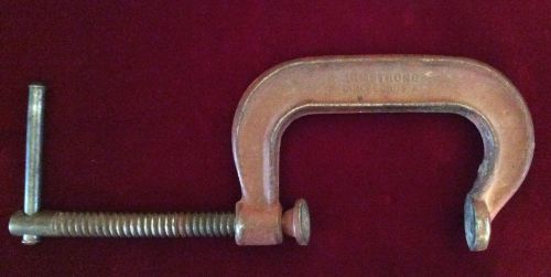Armstrong No. 404 C Clamp Heavy Duty Drop Forged Mechanic Welding