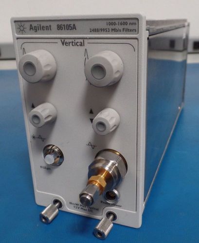 Hp agilent 86105a 20 ghz optical / 20 ghz electrical plug-in module w/ opt 201 for sale