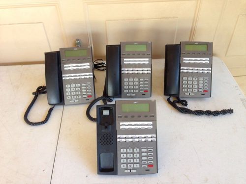 LOT OF 4 NEC DSX 22B DISPLAY BUSINESS TELEPHONES Office