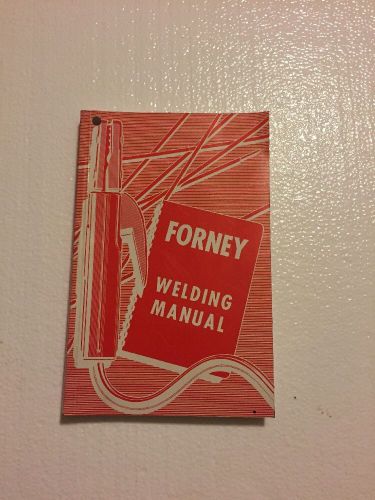 Forney ARC Welding Manual