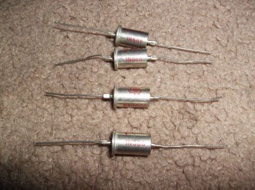 LOT OF 4 - 1N588 TEXAS INSTRUMENT DIODES NOS