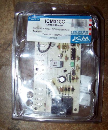 ICM316C Trane Heat Pump Defrost Timer ICM 316 316C OEM Replacement NEW