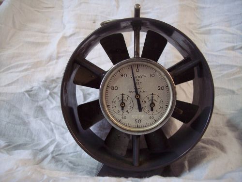 VINTAGE 4&#034; TAYLOR ANEMOMETER WITH CASE