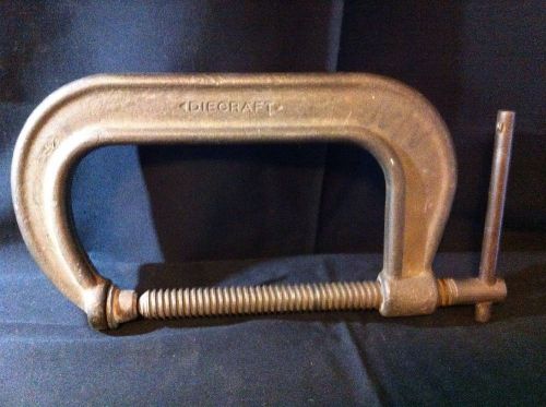DIECRAFT Industrial C-Clamp No. 406 Opens To 6-3/8&#034;
