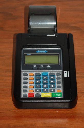 Hypercom Credit Card Machine Terminal T7Plus 512K, 35 Keys with Power Adapter