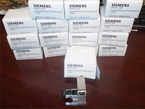 Lot of 16 Siemens 6GK1901-1BB20-2AA0 ConnectorRJ45/90 Degree New !!
