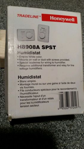 Honeywell H8908A SPST Humidity Control - NEW IN BOX