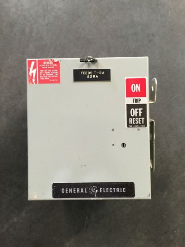 Ge ac47ed4g flex-a-plug enclosure with ted134070 circuit breaker for sale