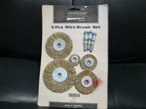 5 pc wire brush set #150304
