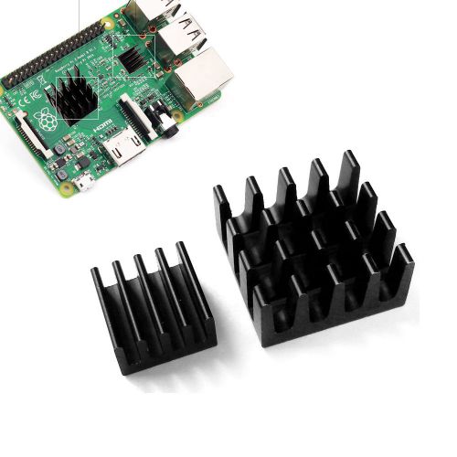10pcs special heat sink 2 tablets for Raspberry PI 2 b