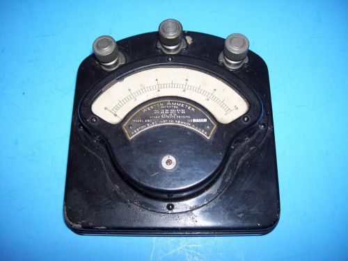 Antique Weston Ammeter Meter