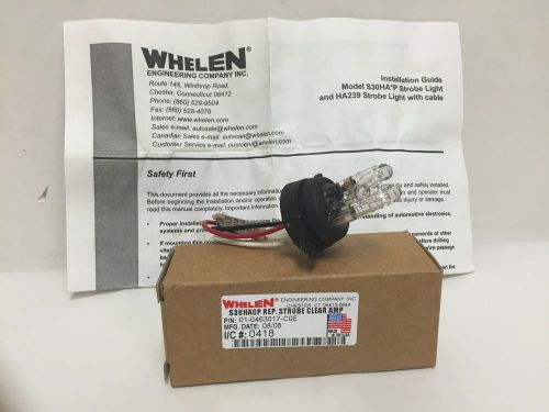 Whelen S30HACP Clear Strobe Bulb Replacement 01-0463017-CO