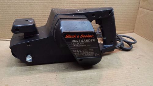 Black &amp; Decker 7447 3&#034; x 21&#034; 3.4 Amp Belt Sander 1/3 HP Wood Sanding Tool
