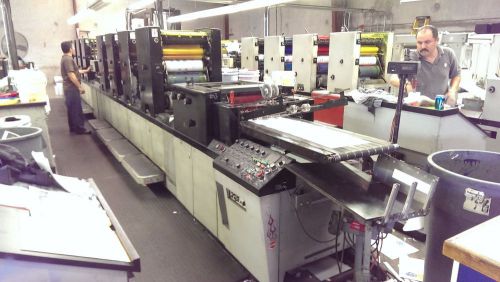 Didde DG-860 Web Press with Web Guide and Turn Bars