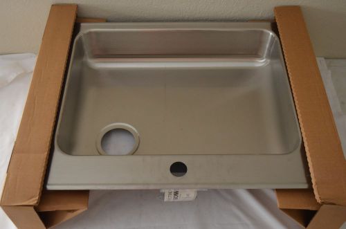 JUST MANUFACTURING COMMERCIAL GRADE SL-ADA-2125-A-GR SINGLE BOWL ONE HOLE SINK