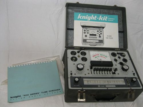 Vintage Knight KG-600B Tube Tester for Parts or Repair ----------------&gt; Cool!!!