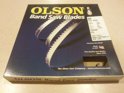 OLSON - Bandsaw blade - 80&#034; 1/8 wide, 14 TPI - Fits Craftsman 12&#034;