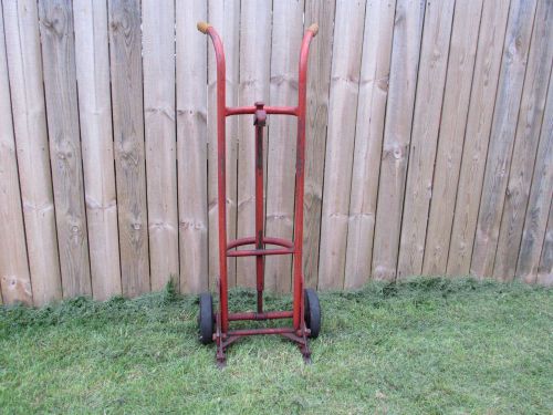 Used 1000 pound capacity barrel cart/hand truck (can be shipped) for sale