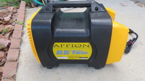 APPION G5 TWIN REFRIGERANT RECOVERY UNIT MACHINE TOOL FOR HVAC FREE SHIP