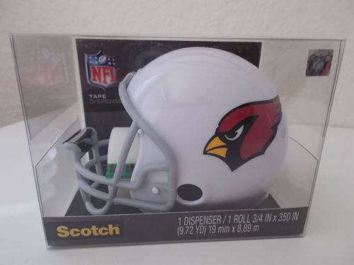 NFL Scotch 3M Tape Dispenser Arizona Cardinals Sports Christmas Stocking Gift