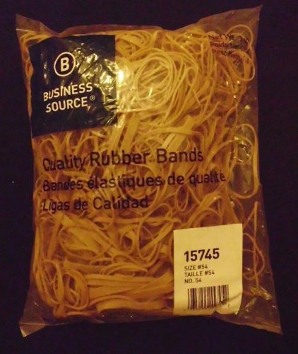 Rubberbands Size 54 Assorted Sizes Business Source BSN 15745  1 lb Size # 54 NEW
