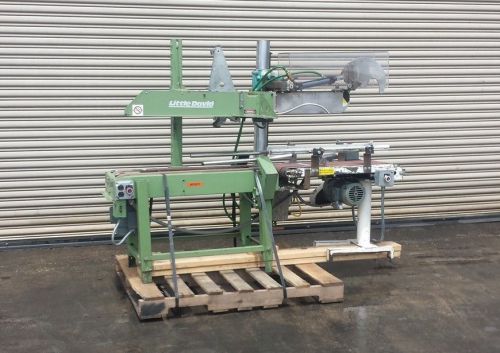 Little David Top Case Taper Sealer with Rear Flap Tuck and Conveyor