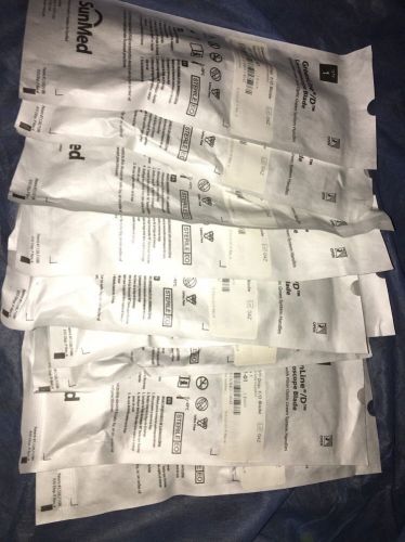 Lot of 9 SunMed GreenLine / D Laryngoscope Blades Macintosh Size 1 / 5-5332-01