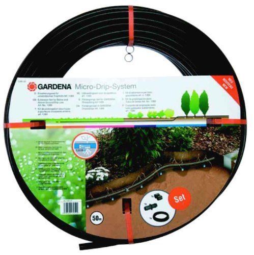Gardena 1395 Micro-Drip 82.5-Foot 1/2-Inch Below Ground Drip Irrigation Tubing