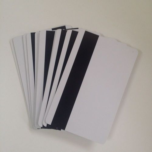 10pcs Blank Hico 3 Magnetic Stripe Plastic Credit Card 30Mil Inkjet Printable
