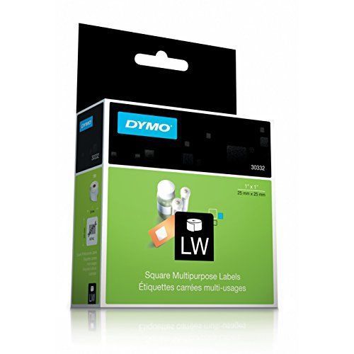 DYMO 30332 Dymo Compatible LV- Labels - 1&#034; x 1&#034;- 750 Labels Per Roll NEW