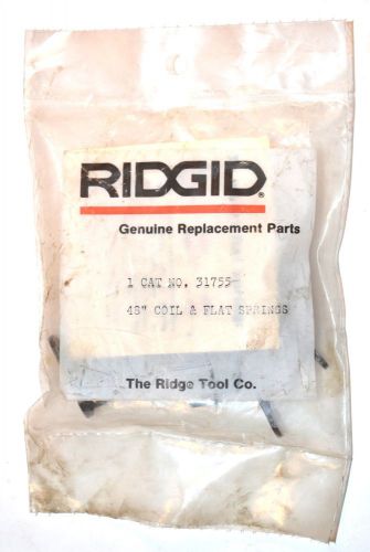 NOS Ridgid USA 46&#034; PIPE WRENCH REPLACEMENT PARTS COIL &amp; FLAT SPRING #31755