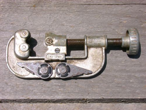 Vintage Craftsman 9-5528 1/4-1 1/2&#034; Capacity Tube or Pipe Cutter, Good Condition