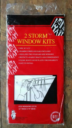 Regent 2 Storm Window Kit 2 Pack 36&#034; x 72&#034; STORM WINDOW KIT Style # G09115