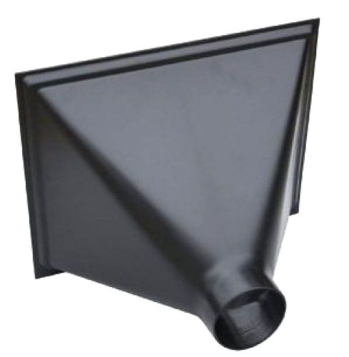 ABS Plastic Material 13&#034;X16&#034; Opening Big Gulp Dust Collector Hood With 4&#034; Outlet