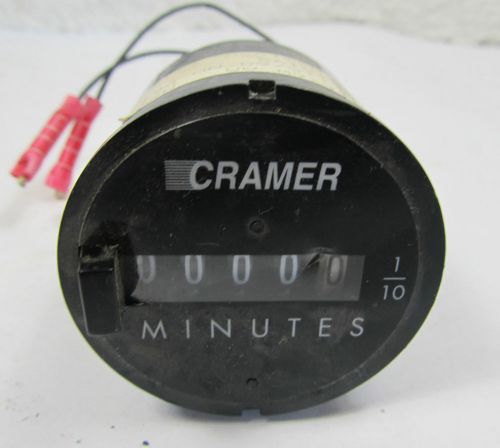 Cramer MINUTES Panel Time Meter 115V 60Hz 2.7 W 1136GH200 E RPM 4 1136