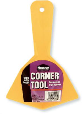 HOMAX PRODUCTS Drywall Corner Tool, Heavy-Duty Yellow Plastic