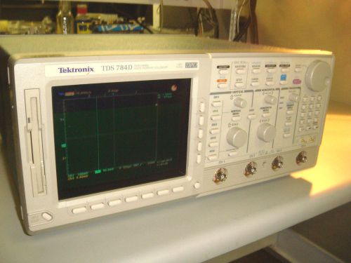 Tektronix Oscilloscope TDS784D W/ Opt.13, 1F,1M, 2F  4-channel 1GHz 4GS/s  #TQ42