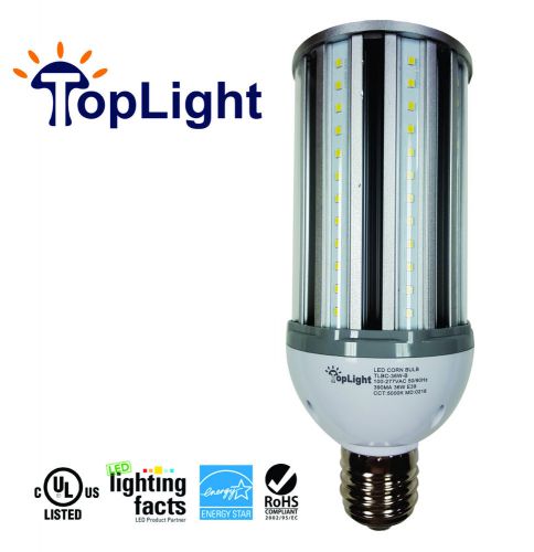 TopLight LED Corn Bulb 36-Watts, Street and Area Lighting, (160 W Replacement)