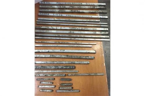 28 Pieces KEY STOCK VARIOUS LENGTHS Unknown use CNC lot