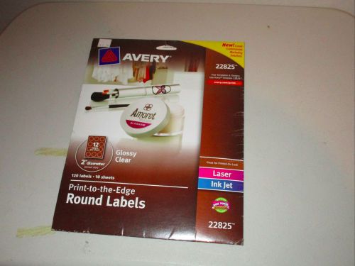 PRINT TO THE EDGE ROUND LABELS BY AVERY * NEW *