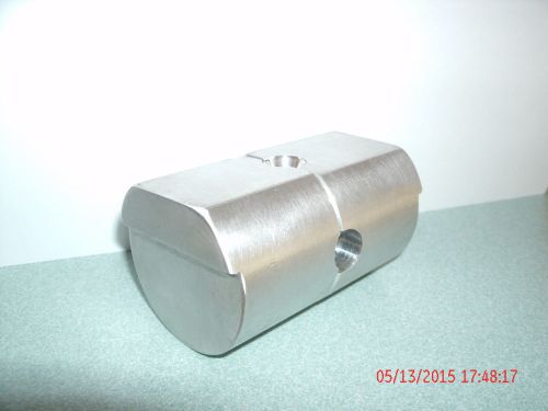 Lead hammer mold for 1/2&#034; handle, cnc machined aluminum to produce 1 1/8&#034; x 2&#034; for sale