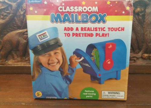 Classroom Keepers 30 Slot Mailbox, Blue, New